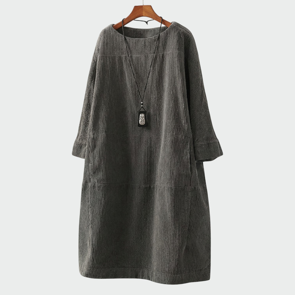 Olivia | Comodo Abito Midi Invernale